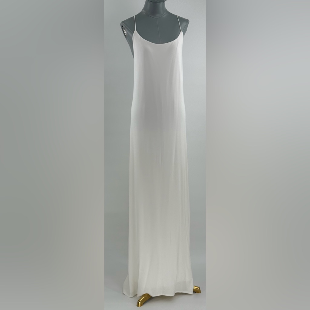 Rat & Boa Ivory Backless Maxi Slip Dress — image 2 of 8